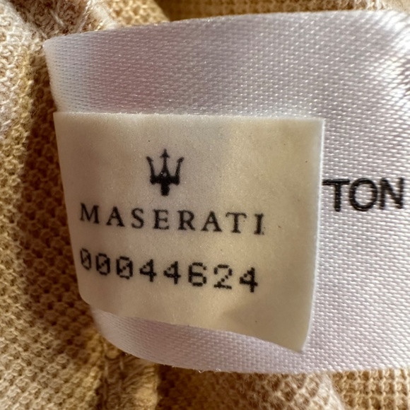 Maserati Polo Style Shirt Men’s SZ L - Picture 5 of 6